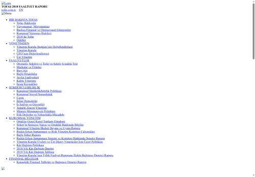 2020 Faaliyet Raporu - Tofaş