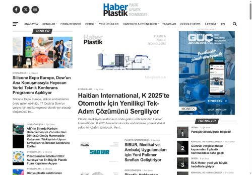 Plastik sektörüne dair her şey - Haber Plastik