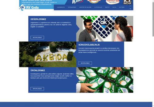 Süt ve Süt Ürünleri Üretim Firması - Ak Gıda