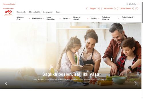 Sağlıklı Beslen, Sağlıklı Yaşa - Ajinomoto İstanbul