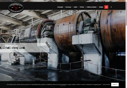 Kaliteli deri üretimi yapıyoruz.Geniş üretim kadromuzla... - Göryakınlar Deri