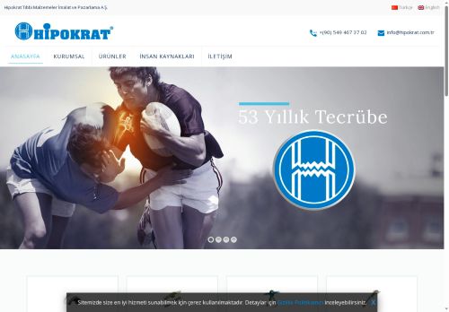 Hipokrat Tıbbi Malzemeler – Hipokrat Tıbbi Malzemeler İmalat ve Pazarlama A.Ş.