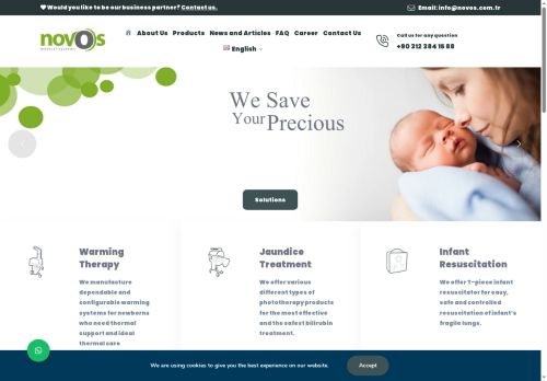 NOVOS – Yenidoğanlarınız bizimle güvende