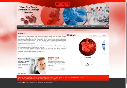 Tokra Medikal Ürünler Paz. Ltd. Şti.