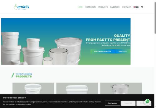 Metal Kova, Plastik Kova Üreticisi, Plastik Kova, 18 Lt Kova,Plastik Ambalaj, Pastik Kova - Home