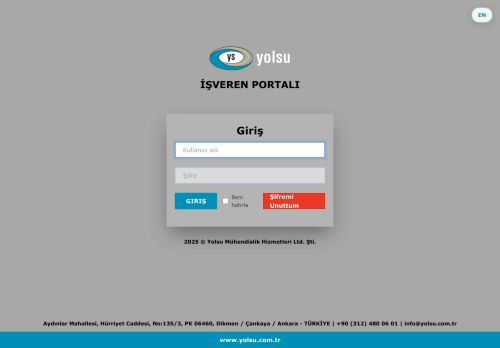 İşveren Portalı - Yolsu Portal