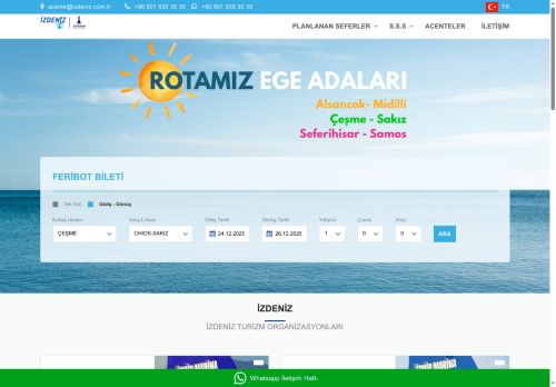izdeniz.com.tr - BİLET İZDENİZ