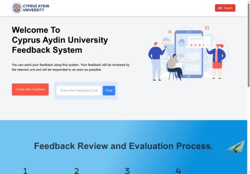 Cyprus Aydın University Feedback System