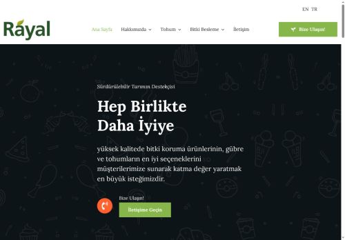 Rayal Tarım - Ana Sayfa