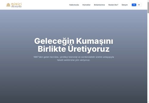 Yenilikçi Tekstil Çözümleri - Dikici Tekstil İthalat İhracat Sanayi ve Ticaret LTD. ŞTİ.