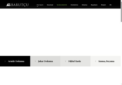 Sektöründe Öncü Kuruluş - Barutçu Tekstil