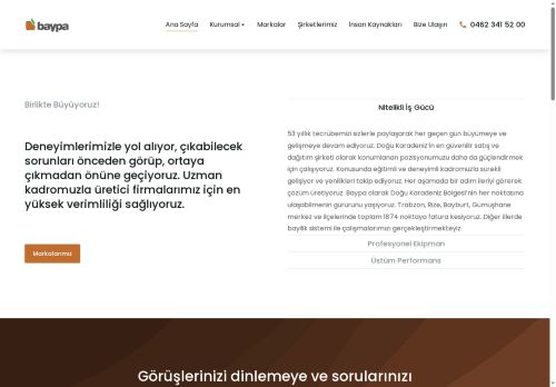 Baypa Gıda - Ana Sayfa