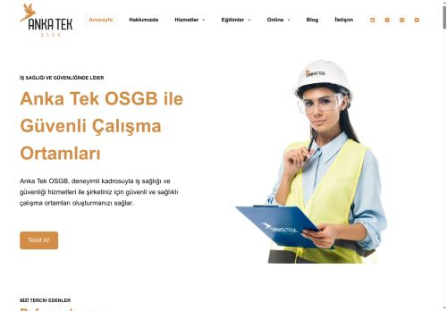 İstanbul - Anka Tek OSGB - İş Sağlığı ve Güvenliği