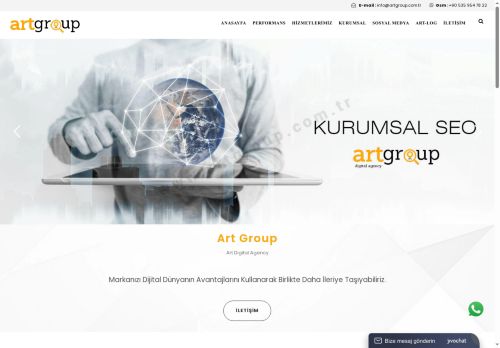 Art Group - Doktor Web Tasarım - Dr İnternet Sitesi, Sağlık Ajansı