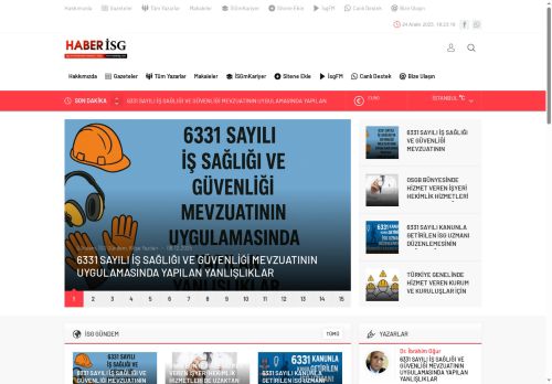 HABER İSG – İSG ve Gündem'den Haberiniz Olsun!