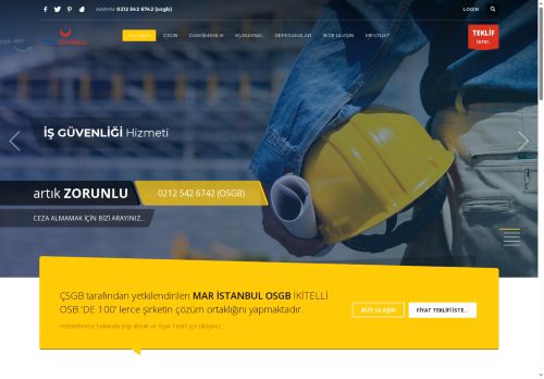 Mar İstanbul OSGB – İş sağlığı ve Güvenliği