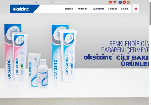 Oksizinc Cilt Bakım Ürünleri | Oksizinc