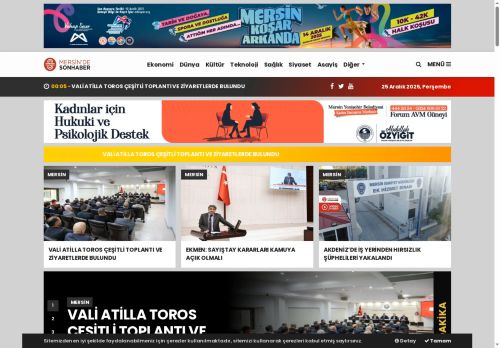 MERSİN DE MERSİNLİLER DE MARATONA HAZIR