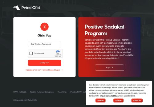 Online İşlemler - Petrol Ofisi