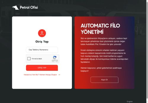 Filo Yönetimi - Petrol Ofisi