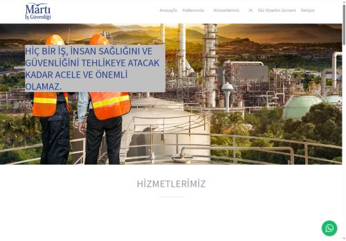 Martı OSGB - Martı İş Güvenliği - İzmir Martı Ortak Sağlık Güvenlik Birimi