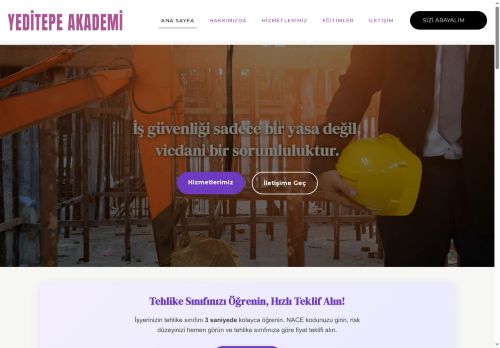 Yeditepe Akademi OSGB – İşimiz, güvenliğiniz..