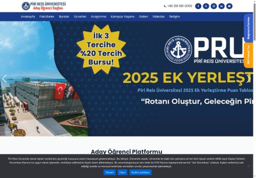 Aday Portalı - Piri Reis Üniversitesi