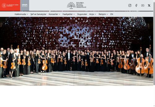 T.C. Kültür ve Turizm Bakanlığı - İstanbul Devlet Senfoni Orkestrası Müdürlüğü