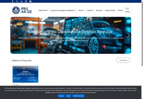 Piri Reis Üniversitesi Arge