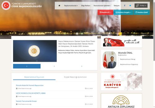 Cidde Başkonsolosluğu - T.C. Dışişleri Bakanlığı