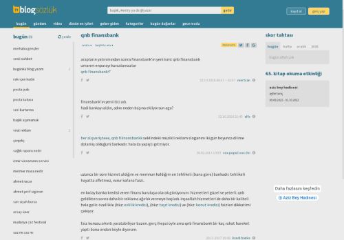 blog sözlük - kullanıcı: paralama defteri blog