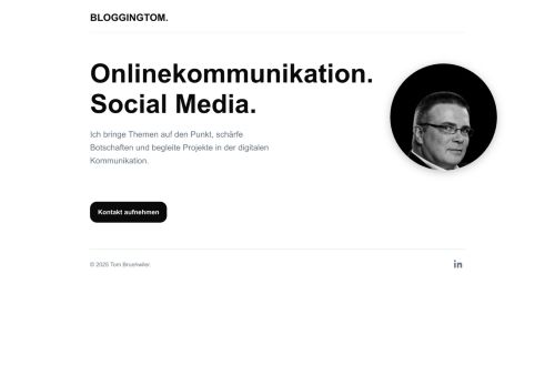 BLOGGINGTOM. – Onlinekommunikation & Social Media
