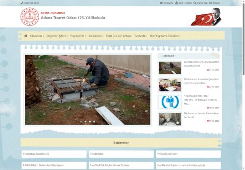 Adana Ticaret Odası 125. Yıl İlkokulu - ADANA / ÇUKUROVA