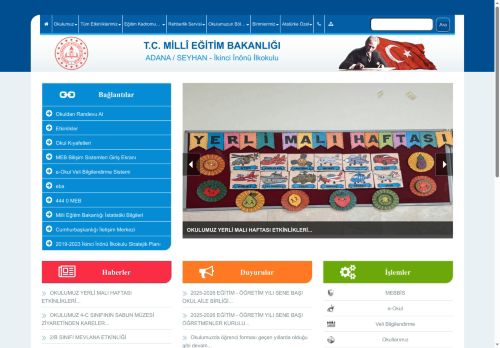 İkinci İnönü İlkokulu - ADANA / SEYHAN