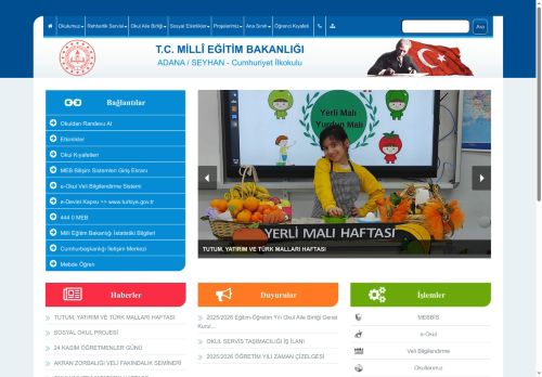 Cumhuriyet İlkokulu - ADANA / SEYHAN