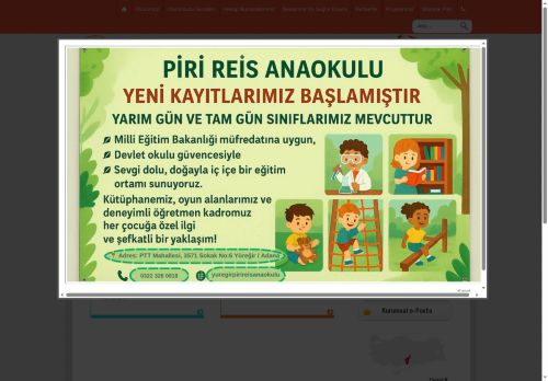 Piri Reis Anaokulu - ADANA / YÜREĞİR