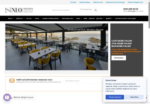 Otel Restaurant Cafe Mobilya | Siesta | NEO Horeca Mobilya