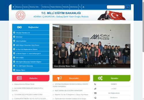 Salbaş Şehit Yasin Eroğlu İlkokulu - ADANA / ÇUKUROVA