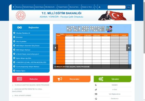 Fevziye Çelik Ortaokulu - ADANA / YÜREĞİR