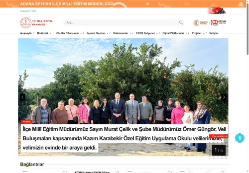 SEYHAN İLÇE MİLLÎ EĞİTİM MÜDÜRLÜĞÜ - MEB ADANA