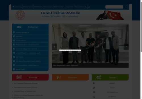 125. Yıl Ortaokulu - ADANA / SEYHAN