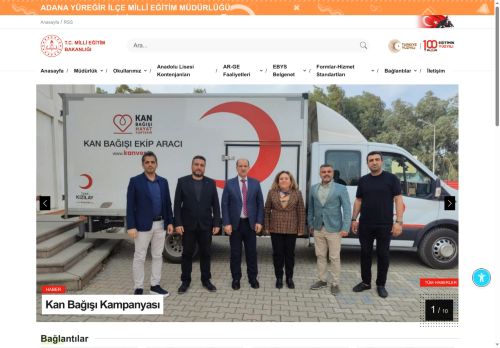 YÜREĞİR İLÇE MİLLÎ EĞİTİM MÜDÜRLÜĞÜ - MEB ADANA