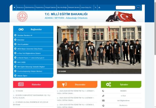 Adasokağı Ortaokulu - ADANA / SEYHAN