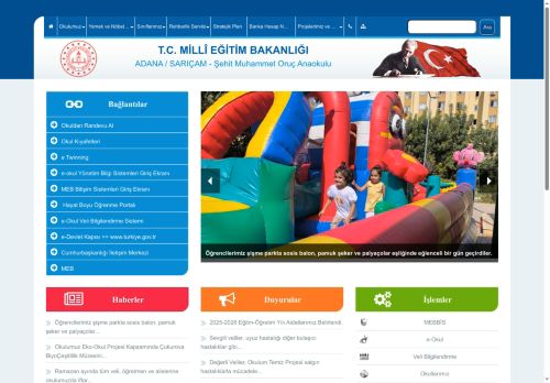 Şehit Muhammet Oruç Anaokulu - ADANA / SARIÇAM