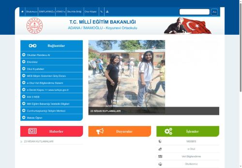 Koyunevi Ortaokulu - ADANA / İMAMOĞLU