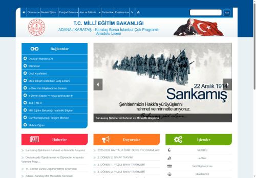 Karataş Borsa İstanbul Çok Programlı Anadolu Lisesi - ADANA / KARATAŞ