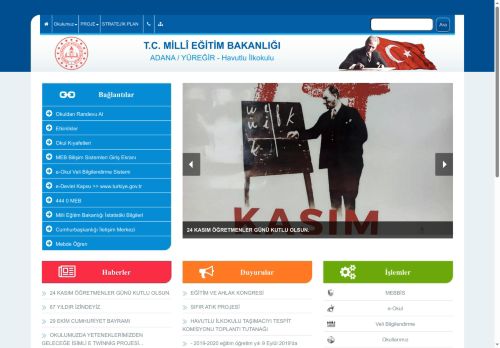 Havutlu İlkokulu - ADANA / YÜREĞİR