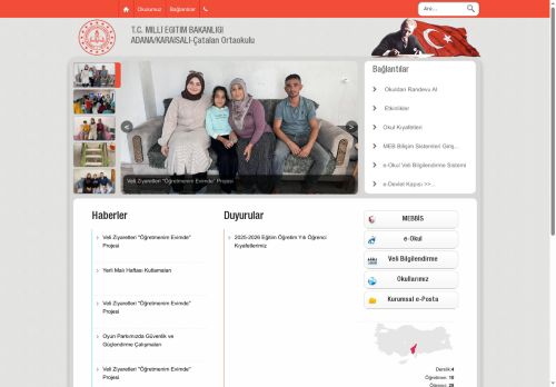 Çatalan Ortaokulu - ADANA / KARAİSALI