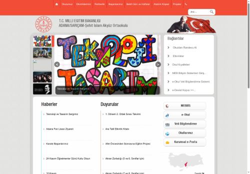 Şehit İslam Akyüz Ortaokulu - ADANA / SARIÇAM