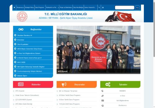 Şehit Alper Öçay Anadolu Lisesi - ADANA / SEYHAN